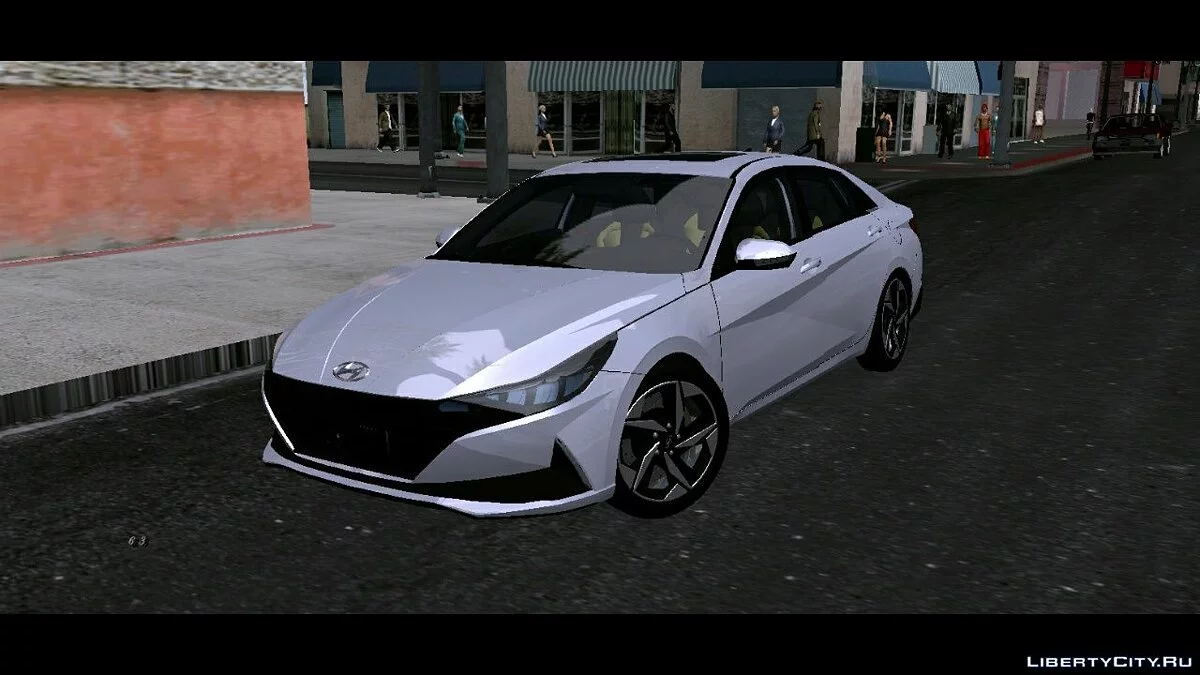 2021 Hyundai Elantra (только DFF) / GTA San Andreas (iOS, Android)