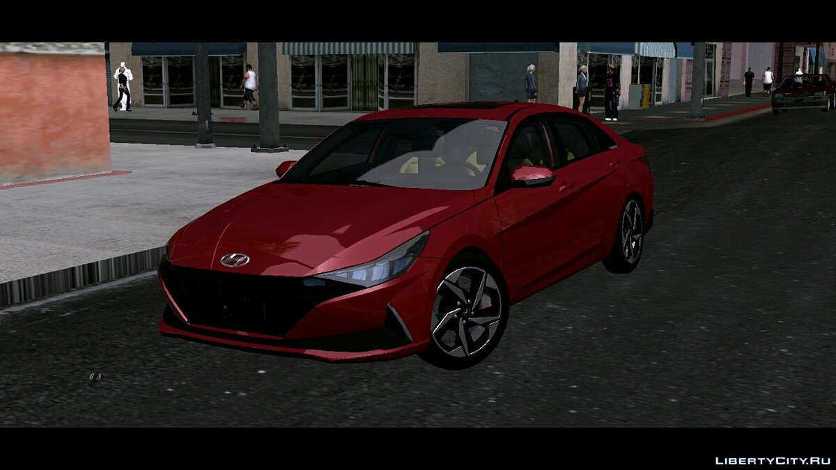 2021 Hyundai Elantra (только DFF) для GTA San Andreas (iOS, Android) - Картинка #1
