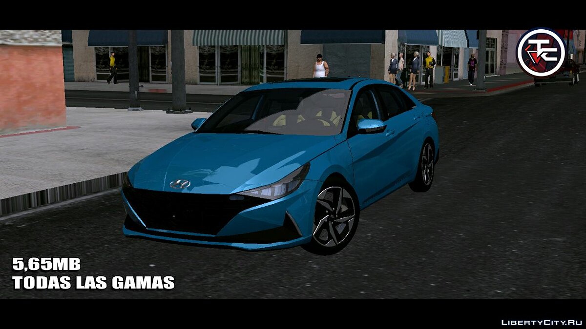 2021 Hyundai Elantra (только DFF) для GTA San Andreas (iOS, Android) - Картинка #3