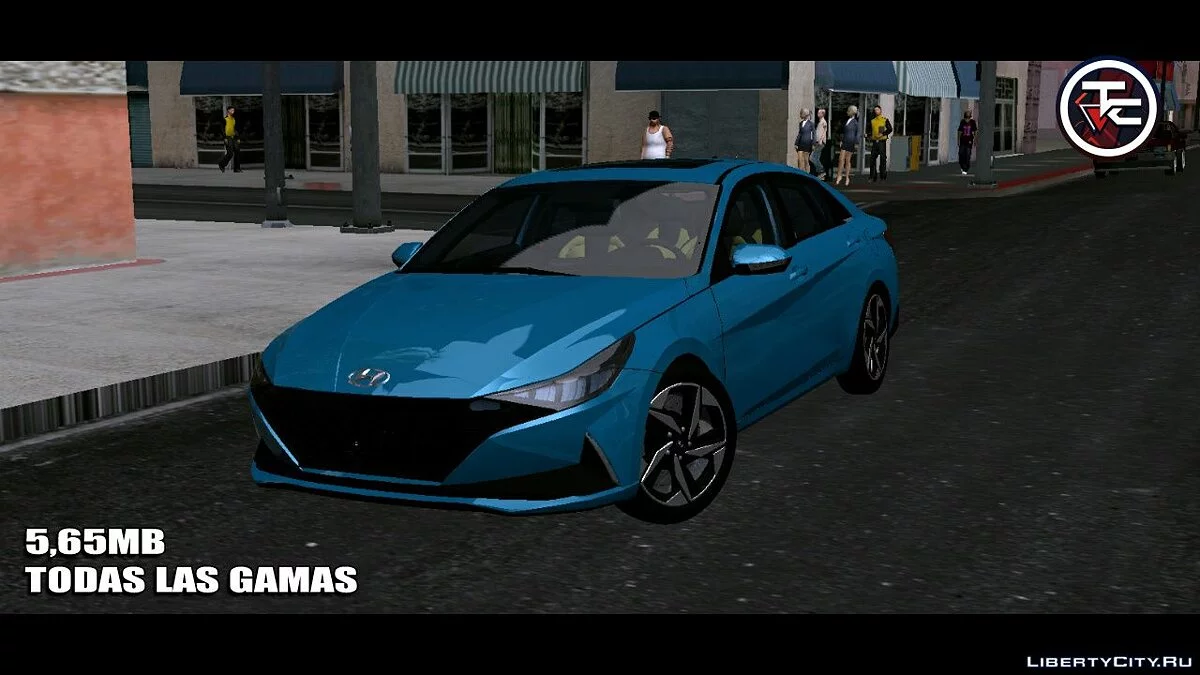 2021 Hyundai Elantra (только DFF) / GTA San Andreas (iOS, Android)