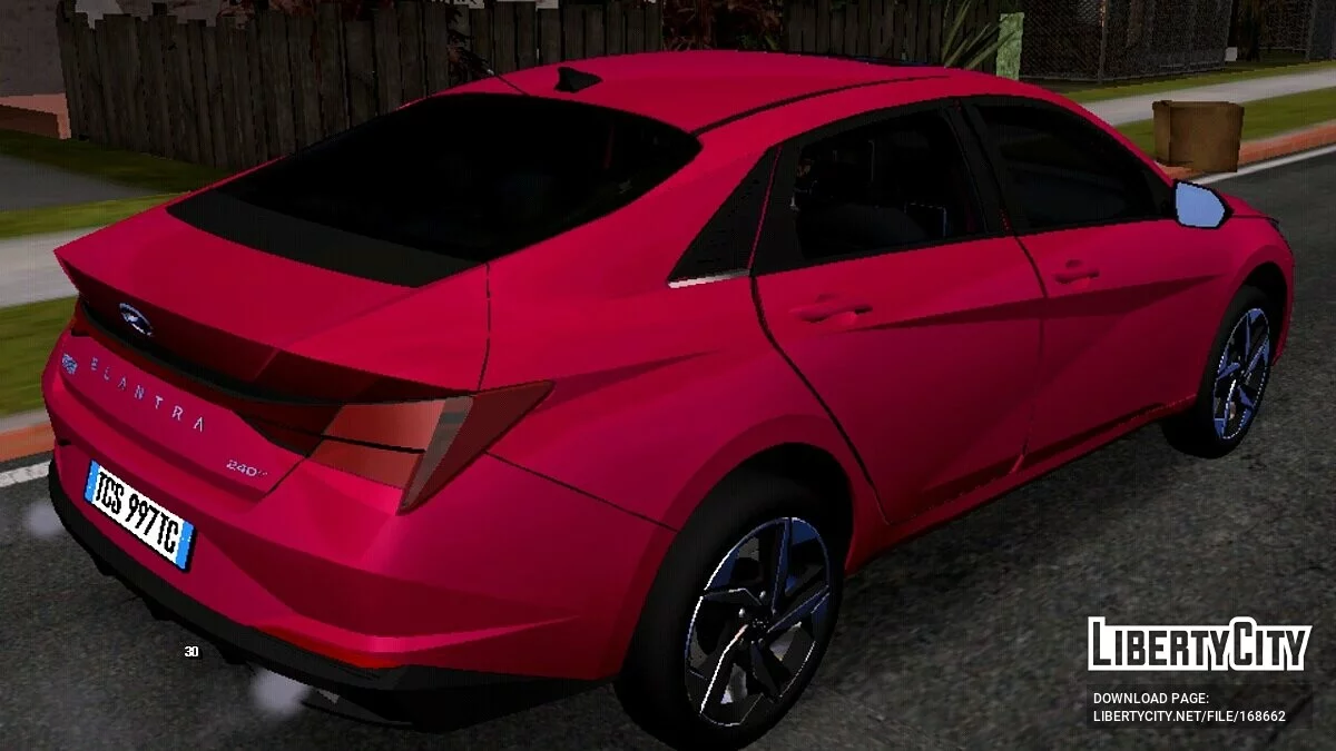 Hyundai Elantra 2021 (только DFF) / GTA San Andreas (iOS, Android)