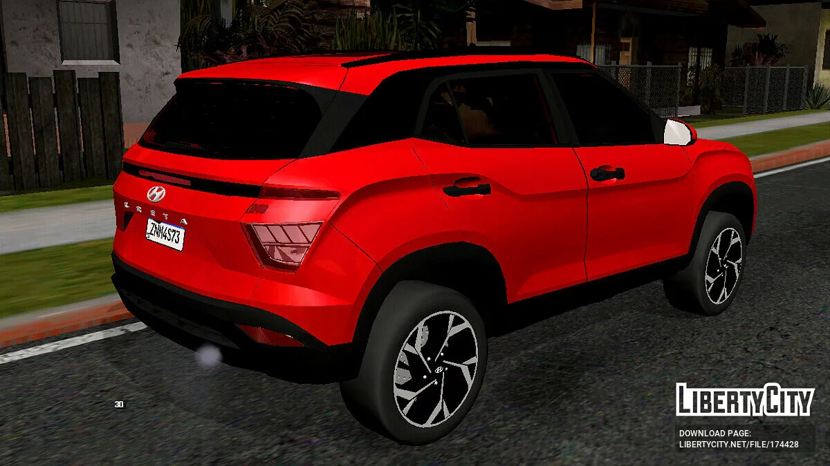 Hyundai Creta EV 2021 (только DFF) / GTA San Andreas (iOS, Android)