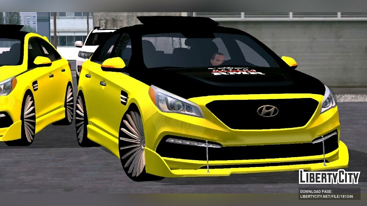 Скачать Hyundai Sonata Tuning (только DFF) для GTA San Andreas (iOS, Android )