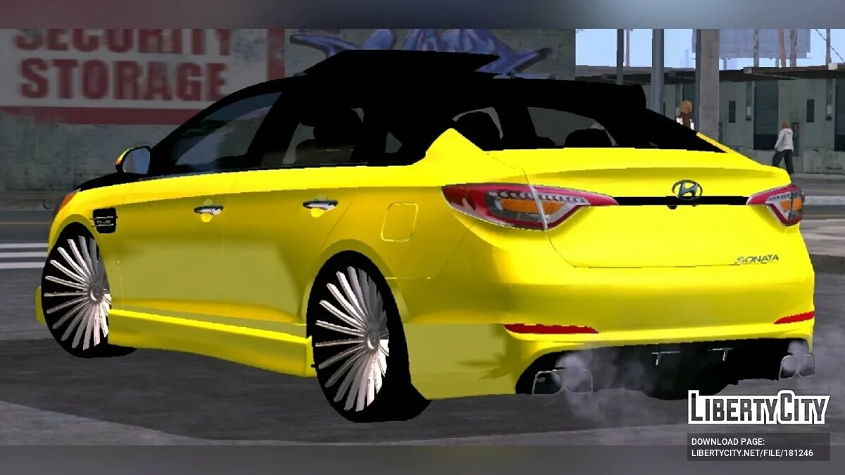 Hyundai Sonata Tuning (только DFF) / GTA San Andreas (iOS, Android)