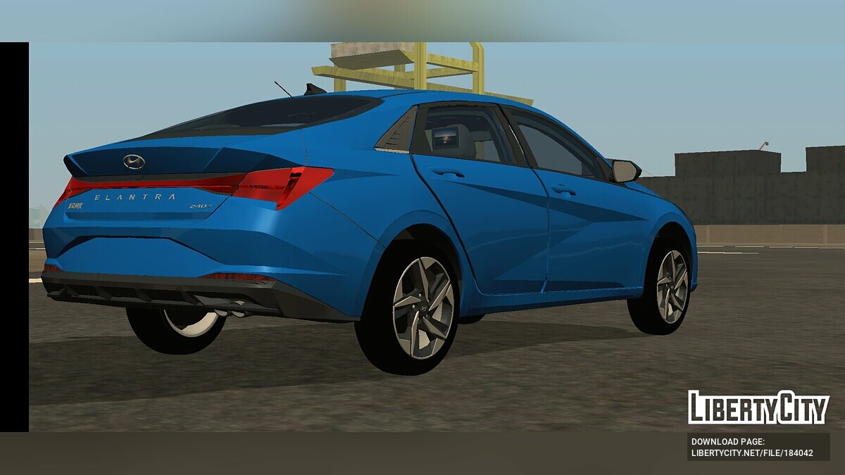 Hyundai Elantra (только DFF) для GTA San Andreas (iOS, Android) - Картинка #2