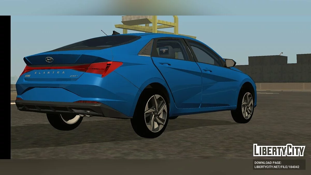 Hyundai Elantra (только DFF) / GTA San Andreas (iOS, Android)