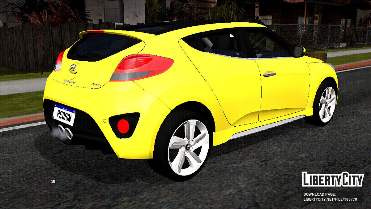 Hyundai Veloster 2010 (только DFF) для GTA San Andreas (iOS, Android) - Картинка #2