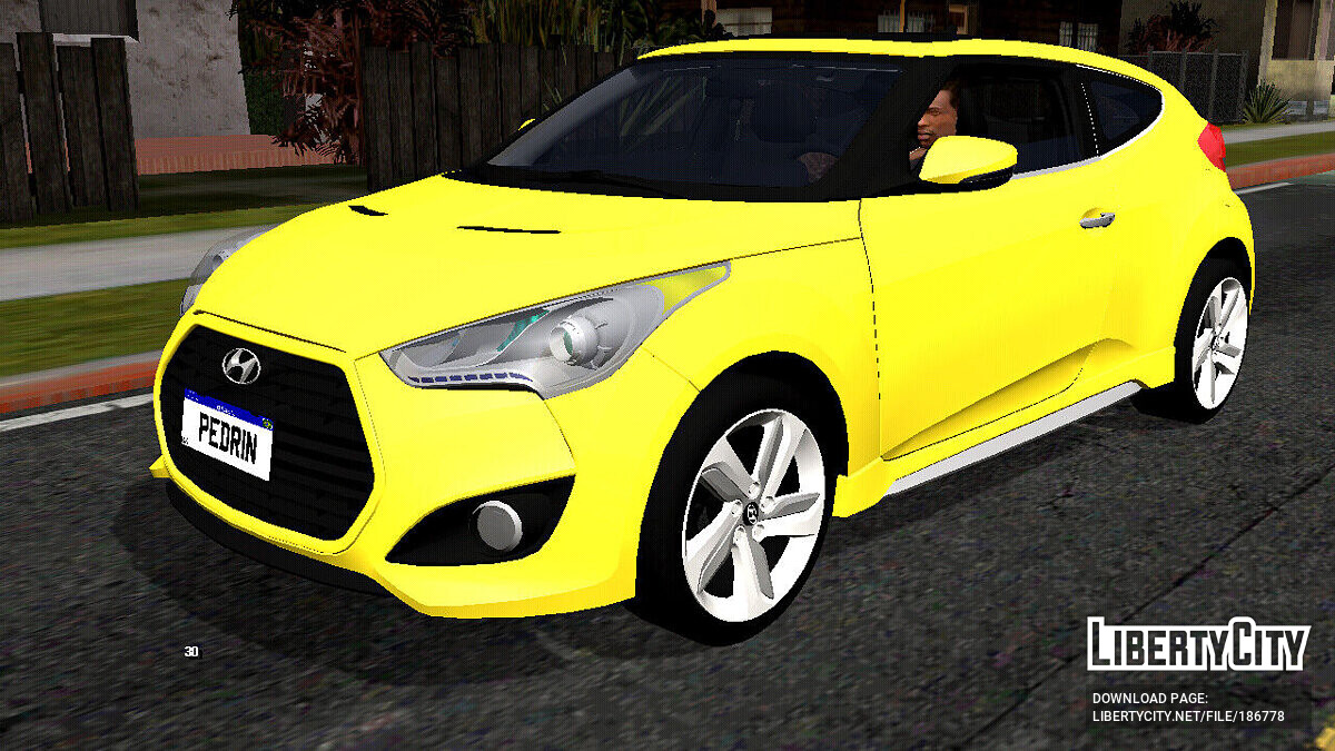 Hyundai Veloster 2010 (только DFF) для GTA San Andreas (iOS, Android) - Картинка #1