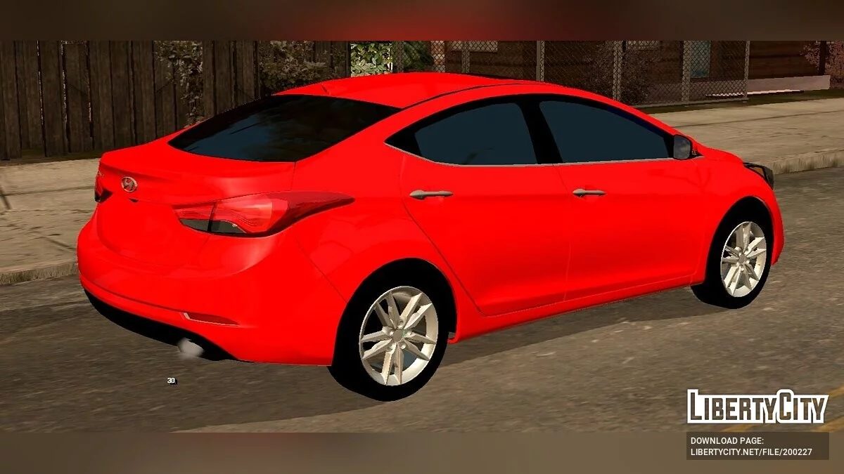 Hyundai Elantra (только DFF) / GTA San Andreas (iOS, Android)