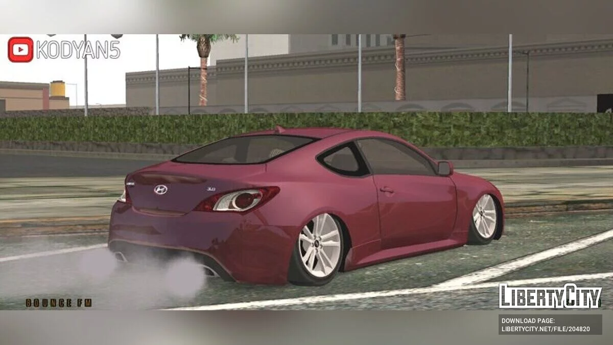 Hyundai Genesis Coupe 2010 / GTA San Andreas (iOS, Android)
