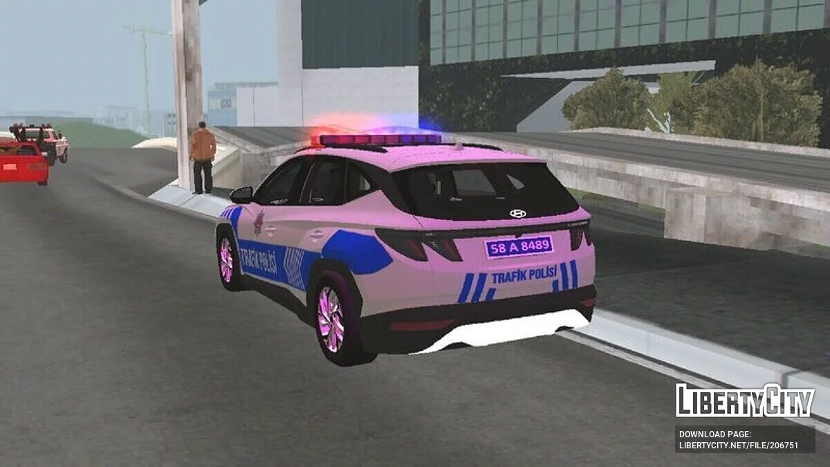 Hyundai Tucson - Полиция Турции / GTA San Andreas (iOS, Android)