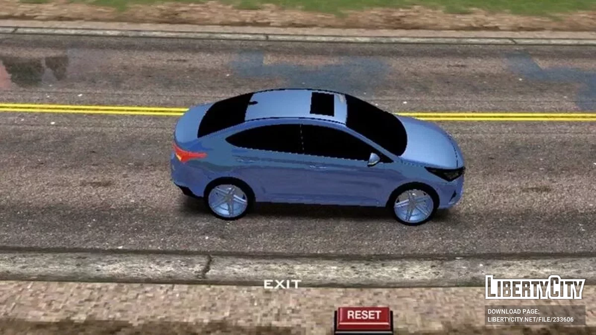 Тюнингованный Hyundai Verna 2020 / GTA San Andreas (iOS, Android)