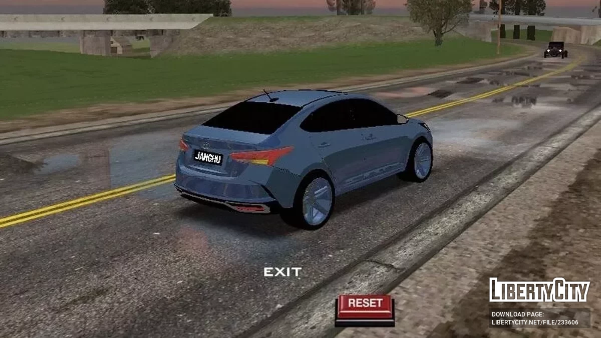 Тюнингованный Hyundai Verna 2020 / GTA San Andreas (iOS, Android)