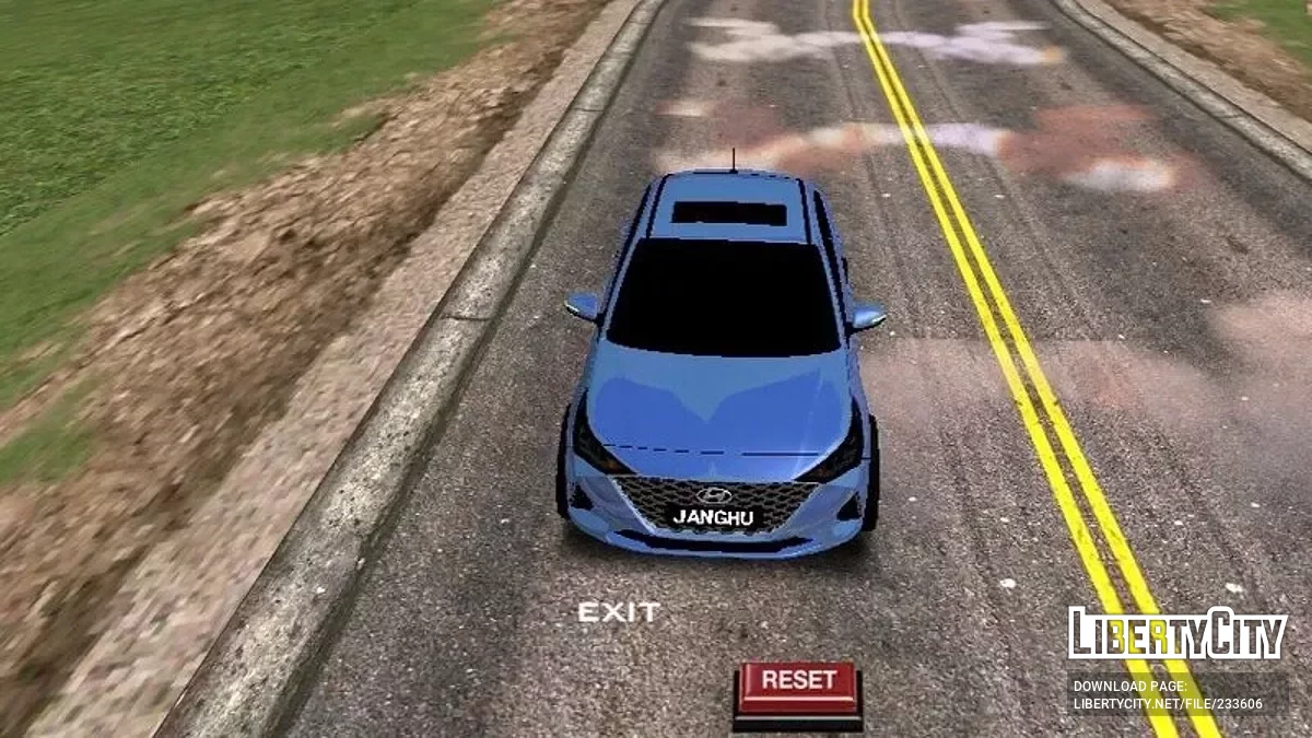 Тюнингованный Hyundai Verna 2020 / GTA San Andreas (iOS, Android)