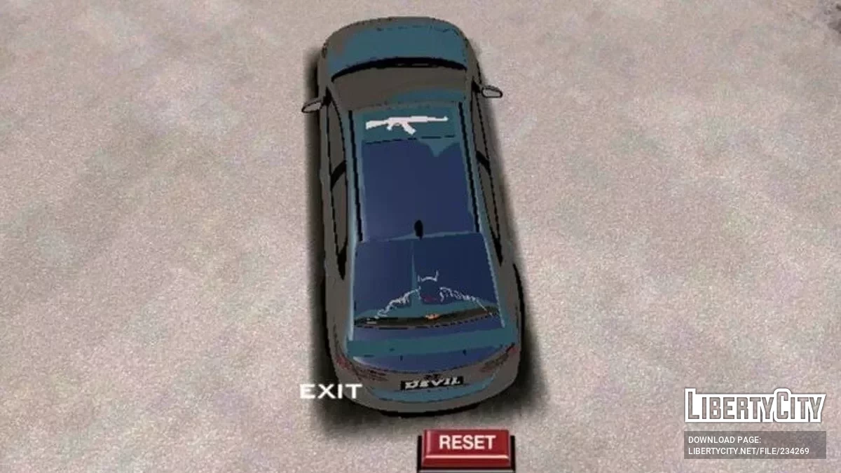 2022 Hyundai Verna Modified (Devil) / GTA San Andreas (iOS, Android)