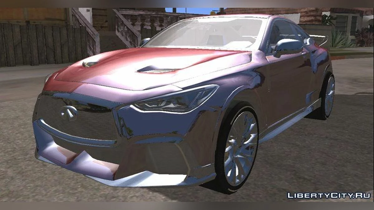 2018 Infiniti Q60 Project Black S / GTA San Andreas (iOS, Android)