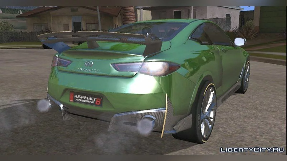 2018 Infiniti Q60 Project Black S / GTA San Andreas (iOS, Android)