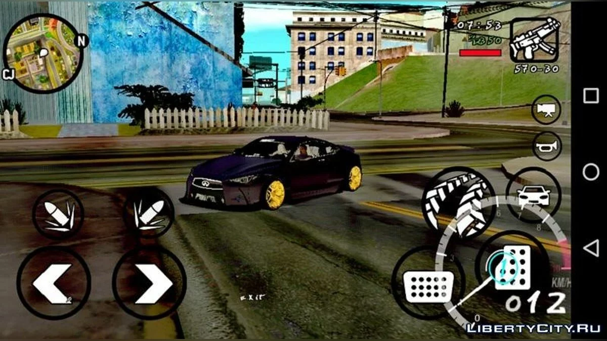 Infiniti Q60 S Karma Monaco / GTA San Andreas (iOS, Android)