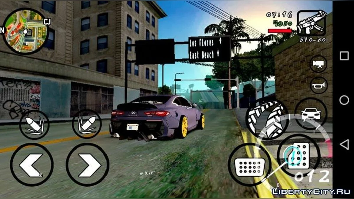 Infiniti Q60 S Karma Monaco / GTA San Andreas (iOS, Android)