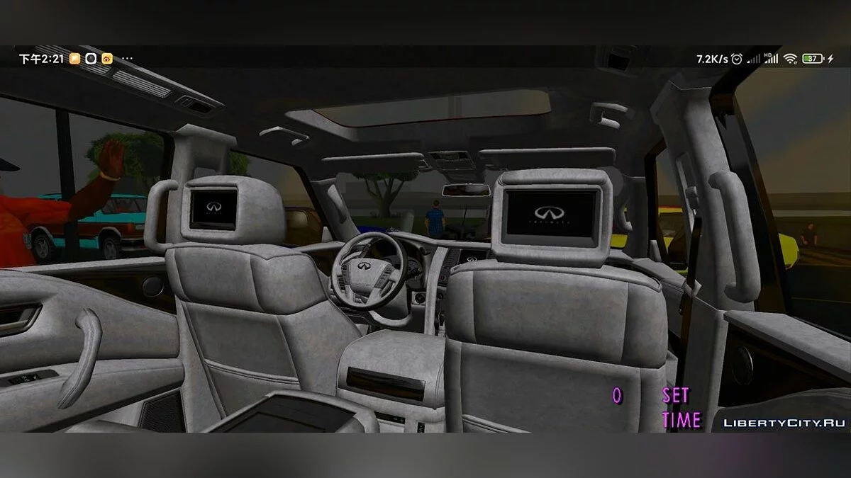 Infiniti QX80 2018 / GTA San Andreas (iOS, Android)