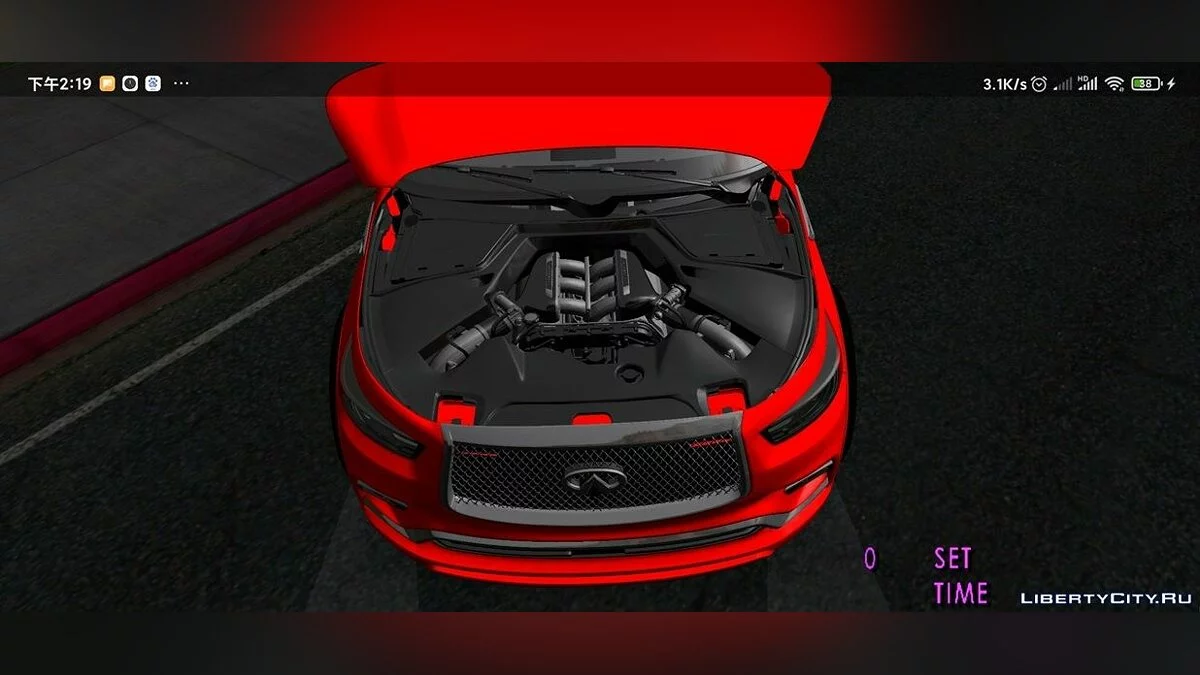 Infiniti QX80 2018 / GTA San Andreas (iOS, Android)
