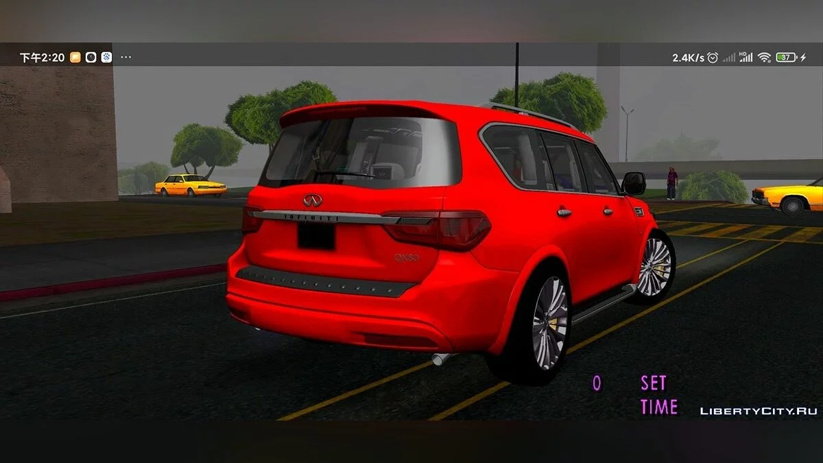 Infiniti QX80 2018 / GTA San Andreas (iOS, Android)