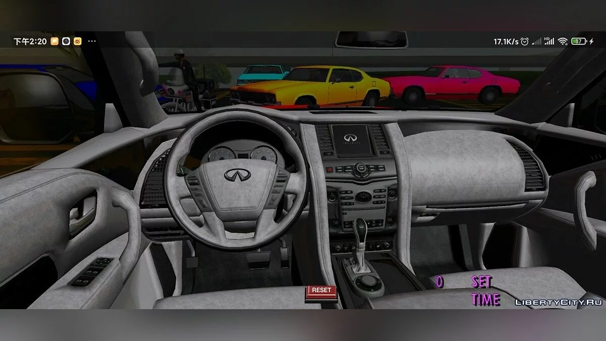 Infiniti QX80 2018 / GTA San Andreas (iOS, Android)
