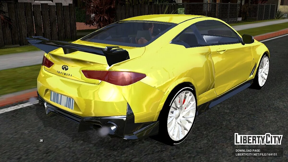 Infiniti Q60 (только DFF) / GTA San Andreas (iOS, Android)