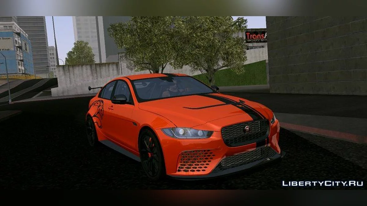 Jaguar XE SV Project 8 / GTA San Andreas (iOS, Android)