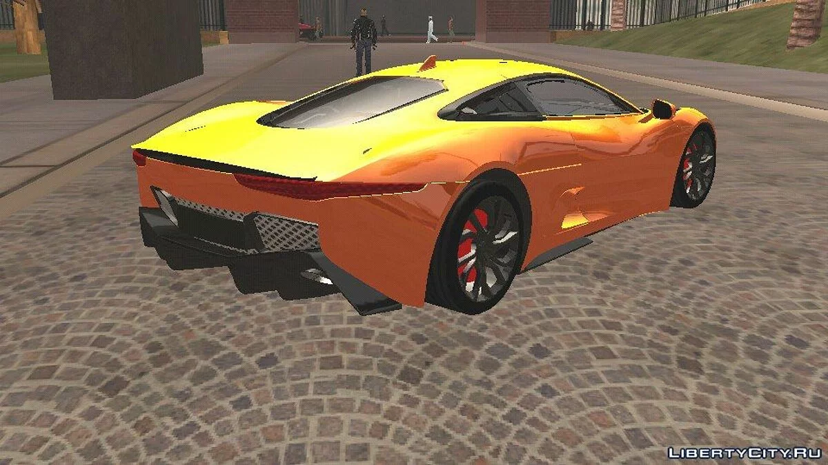 Jaguar JX75 (только DFF) / GTA San Andreas (iOS, Android)