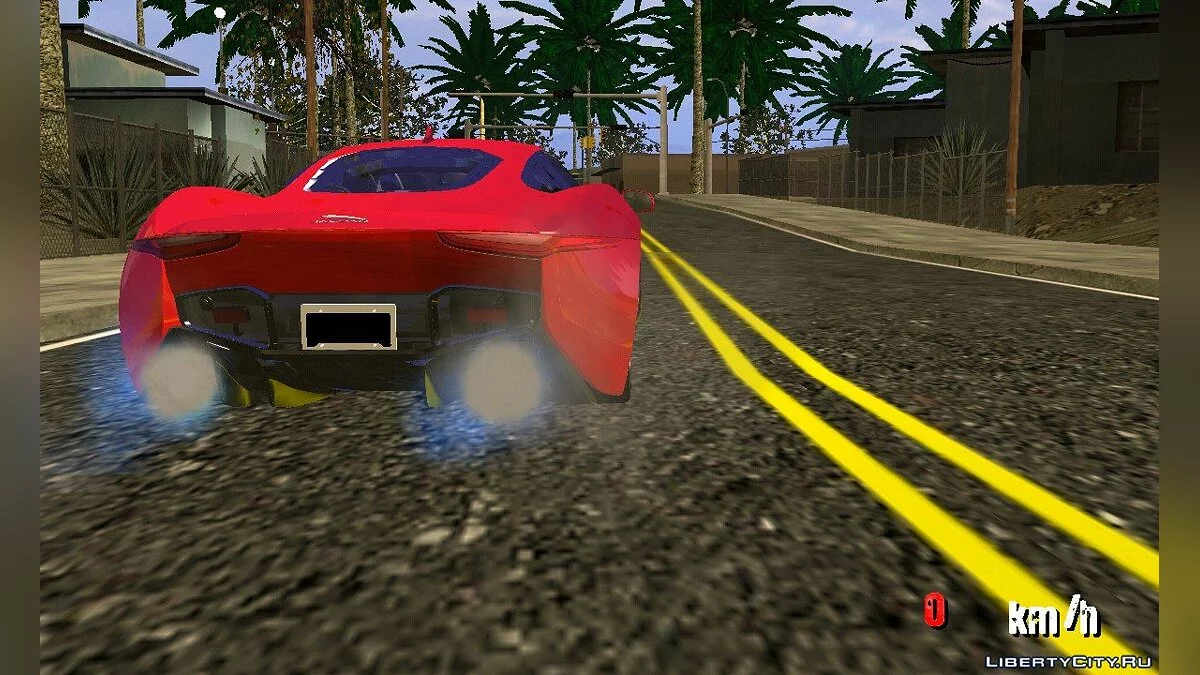 Jaguar C-X75 (только DFF) / GTA San Andreas (iOS, Android)