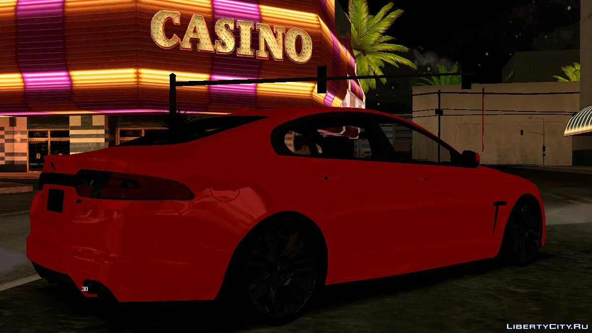 Jaguar XFR (только DFF) / GTA San Andreas (iOS, Android)