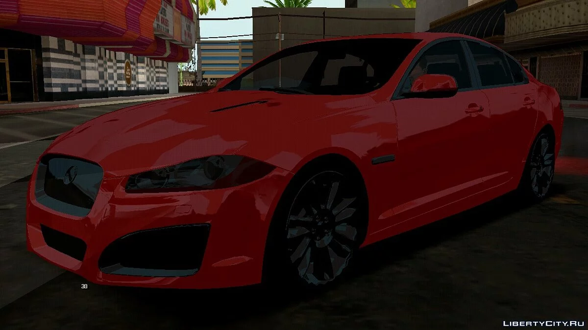 Jaguar XFR (только DFF) / GTA San Andreas (iOS, Android)
