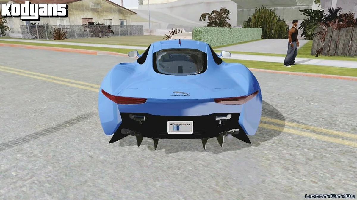 Jaguar CX-75 / GTA San Andreas (iOS, Android)