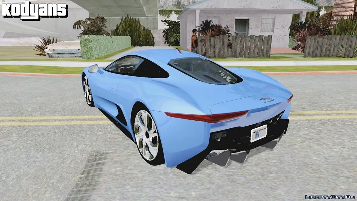 Jaguar CX-75 / GTA San Andreas (iOS, Android)