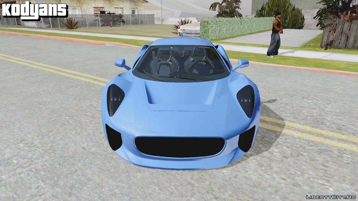Jaguar CX-75 / GTA San Andreas (iOS, Android)