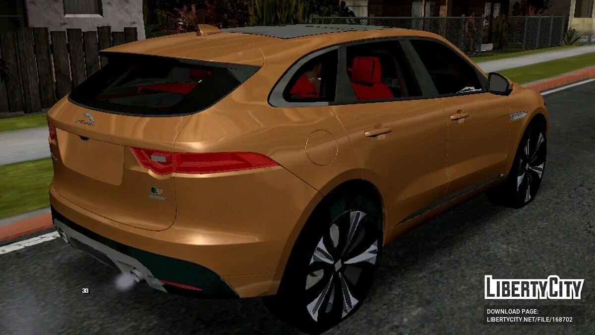 Jaguar F Pace (только DFF) / GTA San Andreas (iOS, Android)