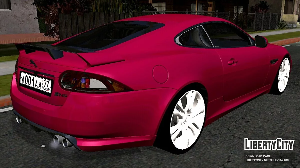 Jaguar XKR-S (только DFF) / GTA San Andreas (iOS, Android)