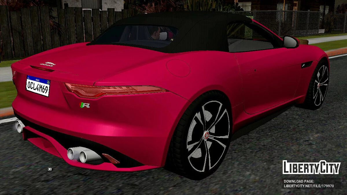 Jaguar F Type (только DFF) / GTA San Andreas (iOS, Android)