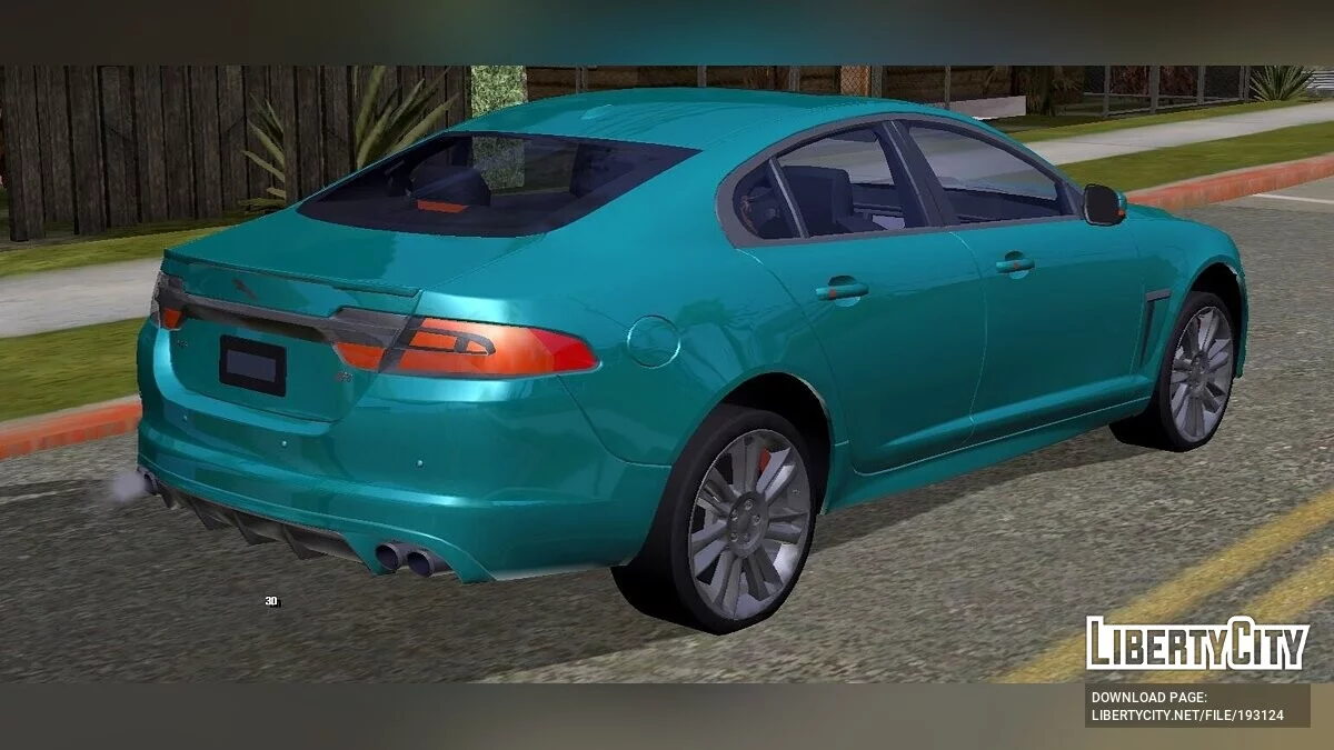Jaguar XF (только DFF) / GTA San Andreas (iOS, Android)