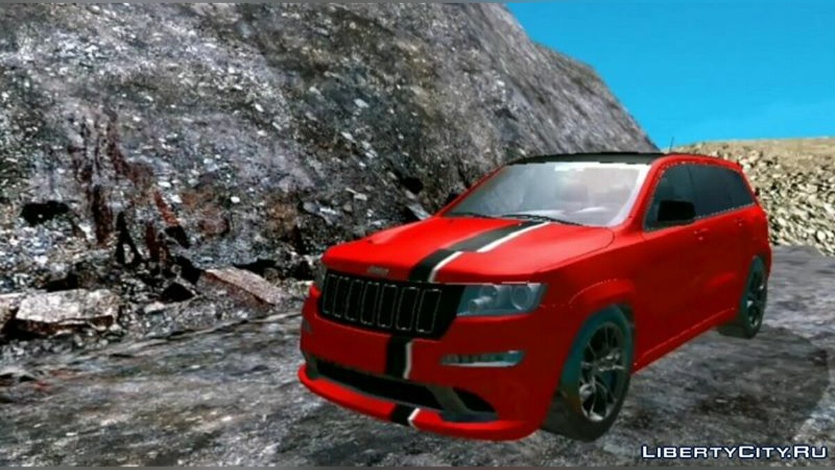 2012 Jeep Grand Cherokee SRT-8 для GTA San Andreas (iOS, Android) - Картинка #1