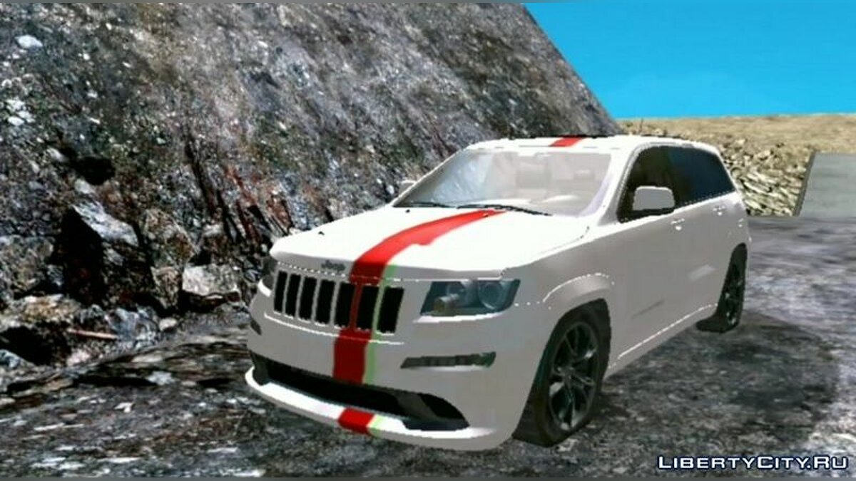 2012 Jeep Grand Cherokee SRT-8 для GTA San Andreas (iOS, Android) - Картинка #5