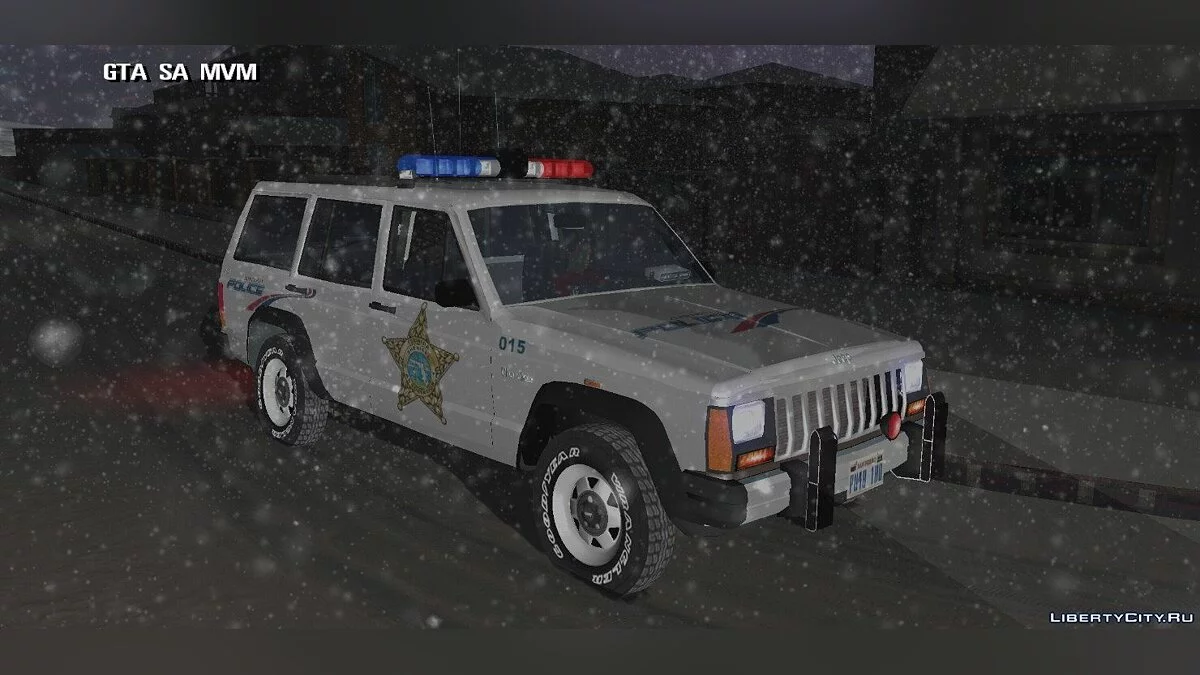 Jeep Cherokee Police / GTA San Andreas (iOS, Android)