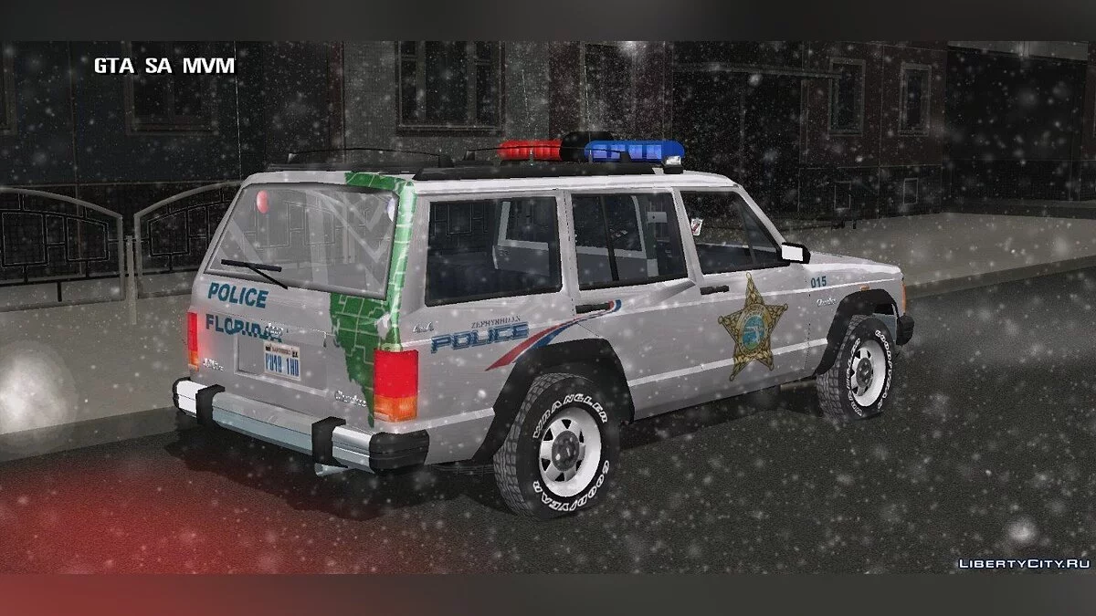 Jeep Cherokee Police / GTA San Andreas (iOS, Android)