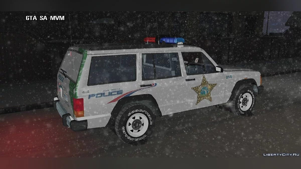 Jeep Cherokee Police / GTA San Andreas (iOS, Android)