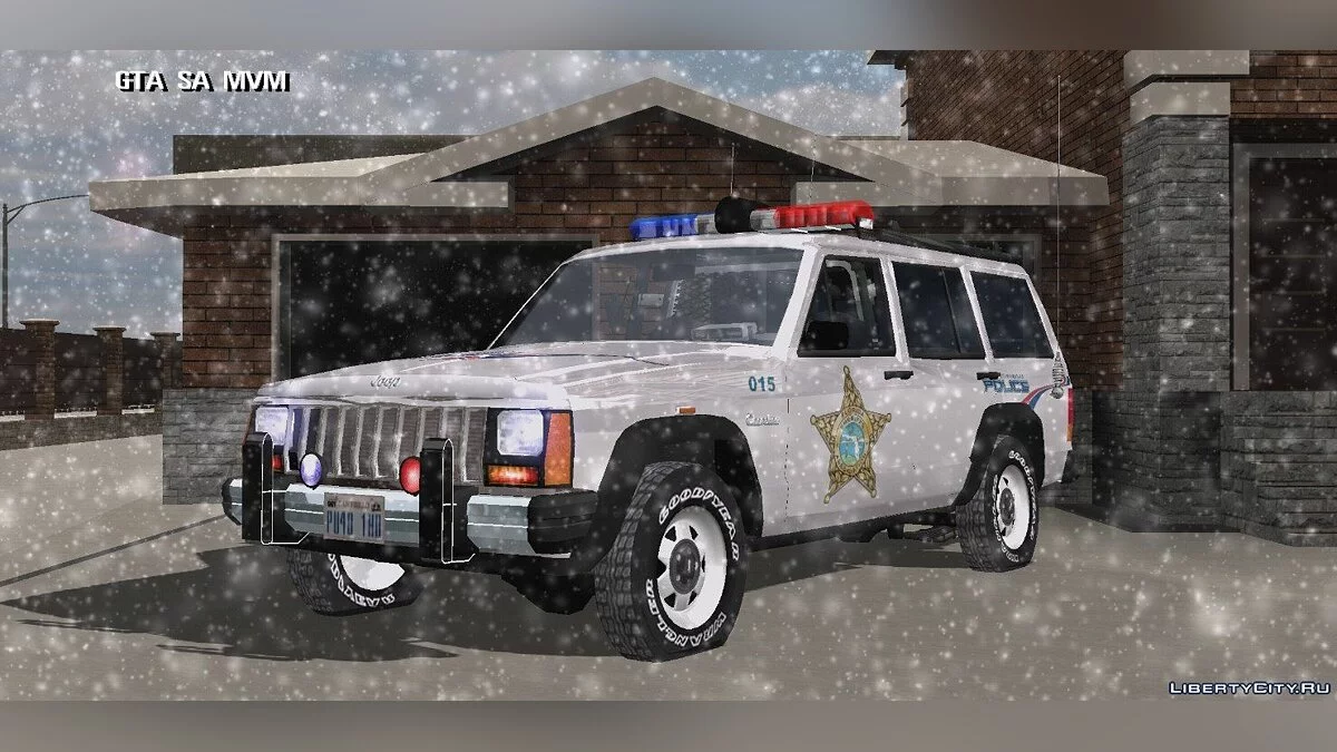 Jeep Cherokee Police / GTA San Andreas (iOS, Android)