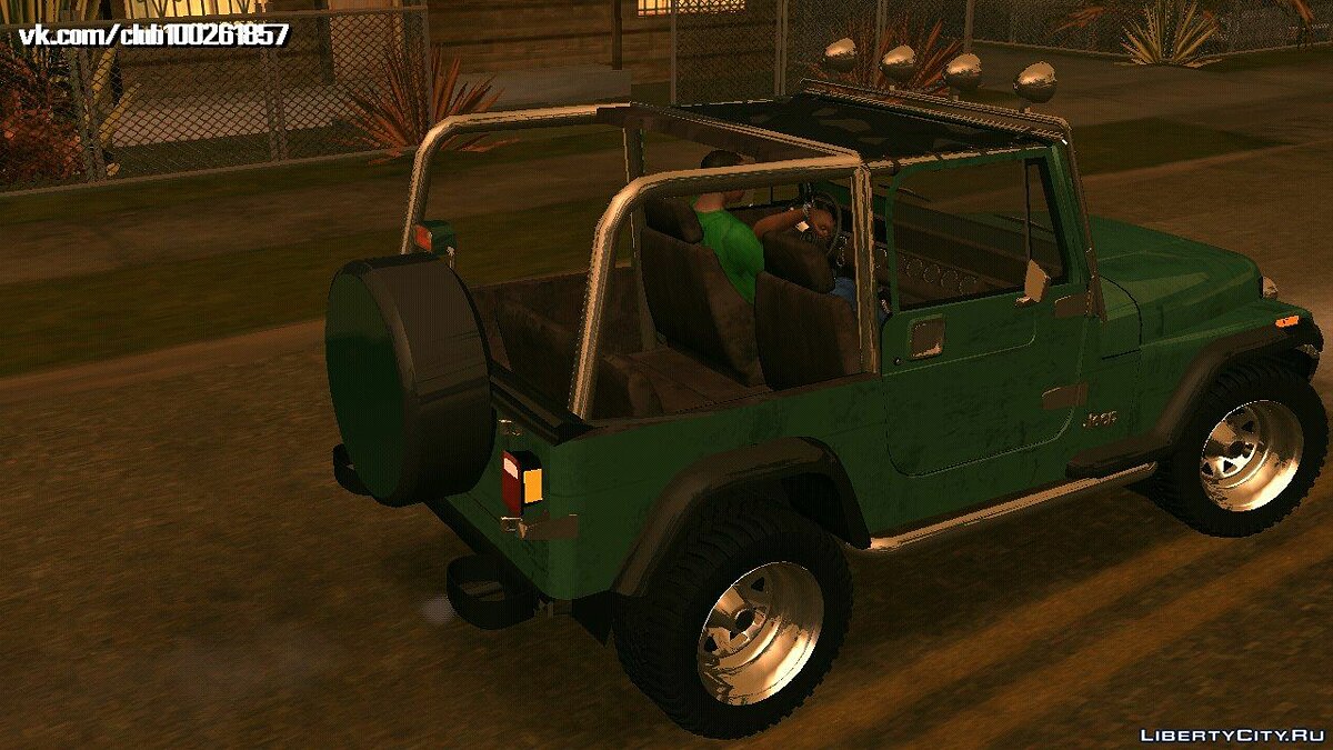 Скачать JEEP (только DFF) для GTA San Andreas (iOS, Android)