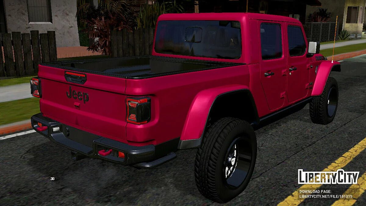 Jeep Gladiator Rubicon (только DFF) / GTA San Andreas (iOS, Android)