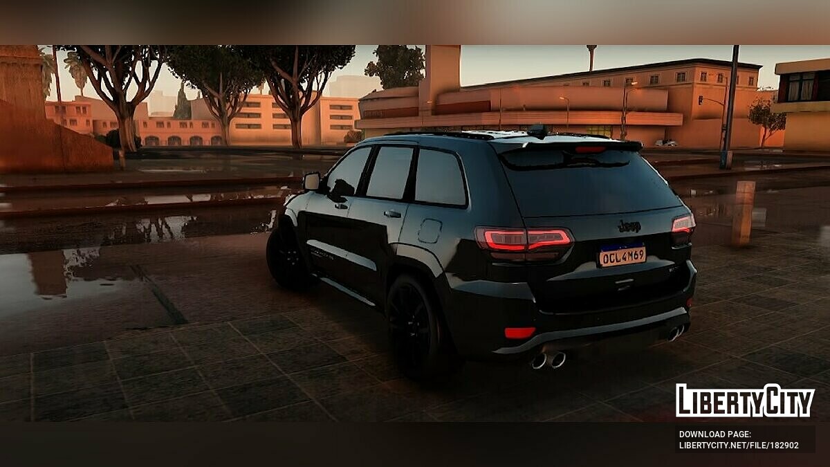 Скачать Jeep Cherokee Trackhawk (только DFF) для GTA San Andreas (iOS,  Android)