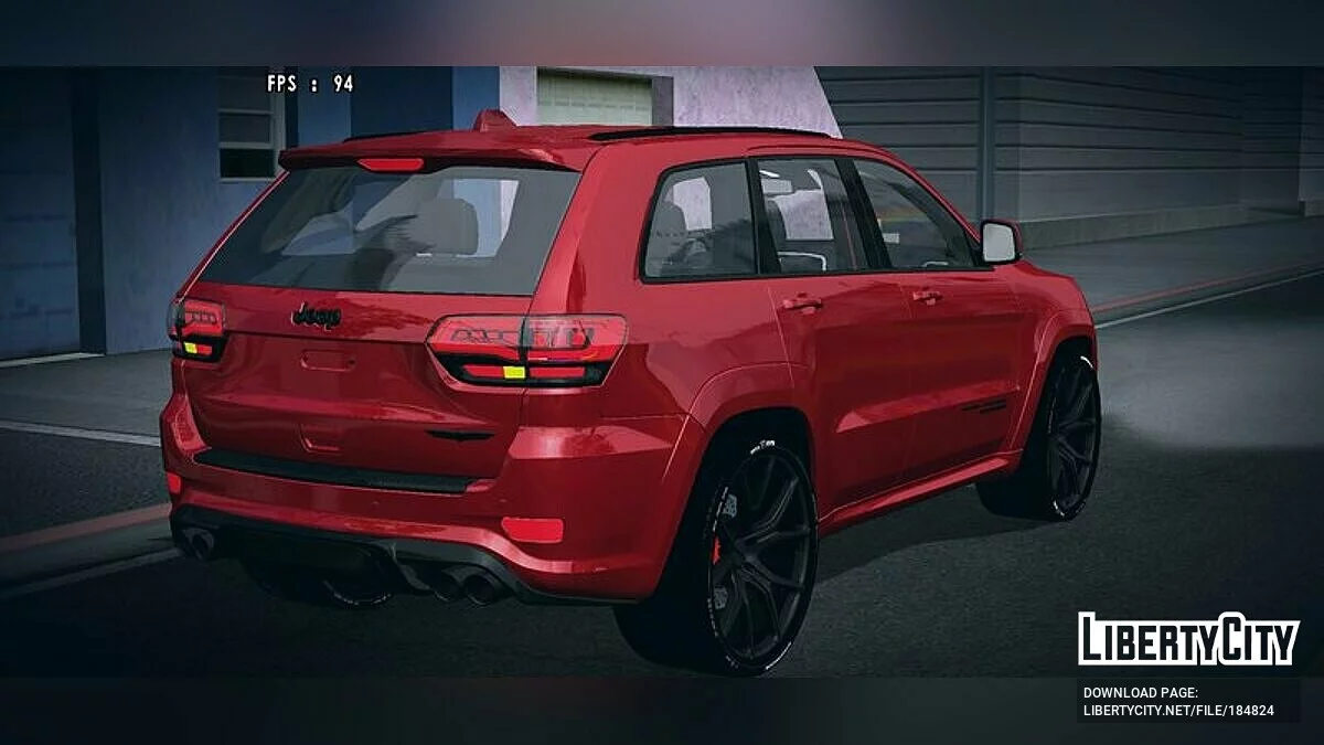 Jeep Grand Cherokee Trackhawk / GTA San Andreas (iOS, Android)